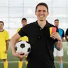 Soccer Referee Red and Yellow Card Tools Professional Football Soccer Ball Match Referee Kit Soccer Standard Cards 2