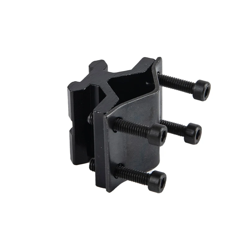 1PC Tactical Universal Adjustable Rail 20mm Picatinny Weaver Barrel Mount Adapter for Scope Flashlight Laser Replacements for Rifle Scope Mount Picatinny Riser Mount Picatinny Rail Accessories