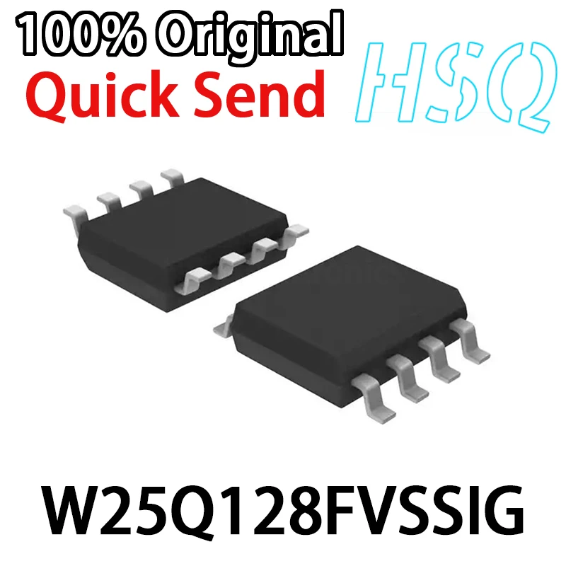 

5PCS W25Q128FVSSIG W25Q128FVSG Memory IC Package SOP-8 New Original