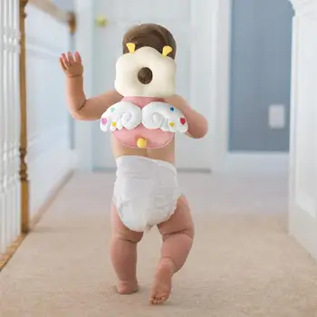 Toddler Baby Head Protector Cushion Backpack Wear Protection Adjustable Infant Safety Back for Baby Walkers Protective Head 3