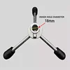 PE Manual Hot Melt Triangular Circular Handle Butt Welding Machine Handwheel 2