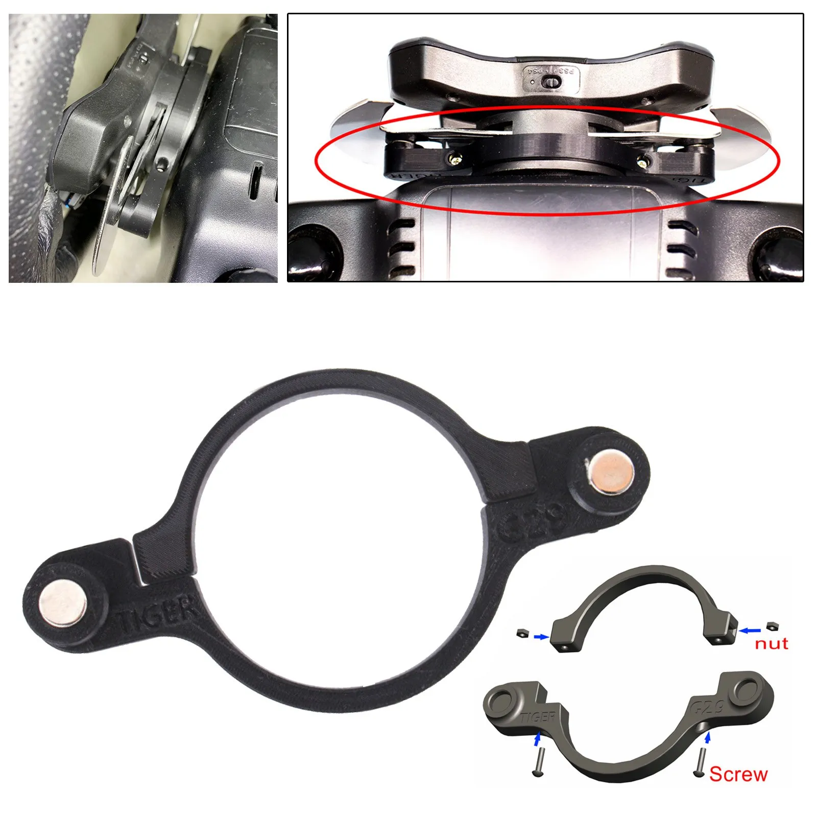Nuovo Per Logitech G29 G923 Shifter Mod Migliora Feel Mod Magnete Shifter Paddles Ndfeb Magnet Simracing Sim Racing