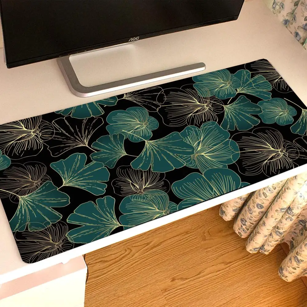 

Maple Leaf Apricot Leaf Mouse Laptop Computer Pad Mouse Japan Anime Rubber Mat Natural Rubber Desk Rug Kawaii Carpet Pad pad