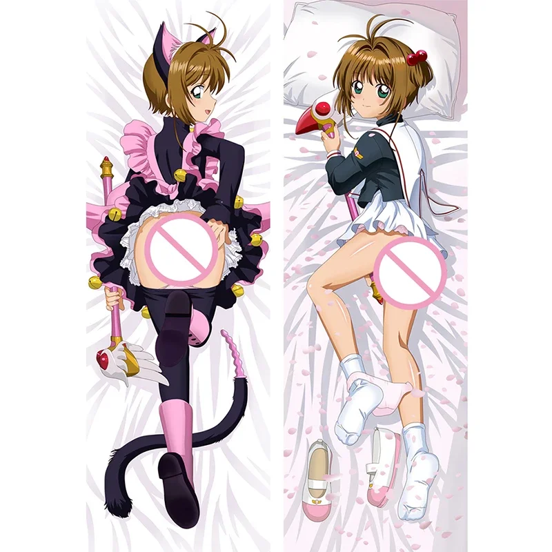 

The New Anime Dakimakura Pillowcase Card Captor Sakura KINOMOTO SAKURA Dakimakura Pillow Cover Case Hugging Body Pillowcase