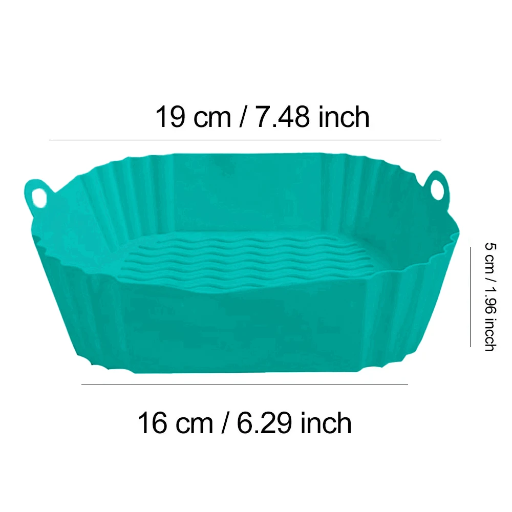 Silicone Reusable Square Baking and BBQ Tray