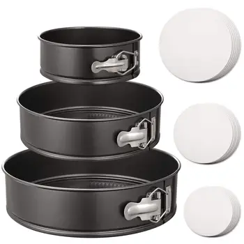 3-Piece Springform Pan Set 1