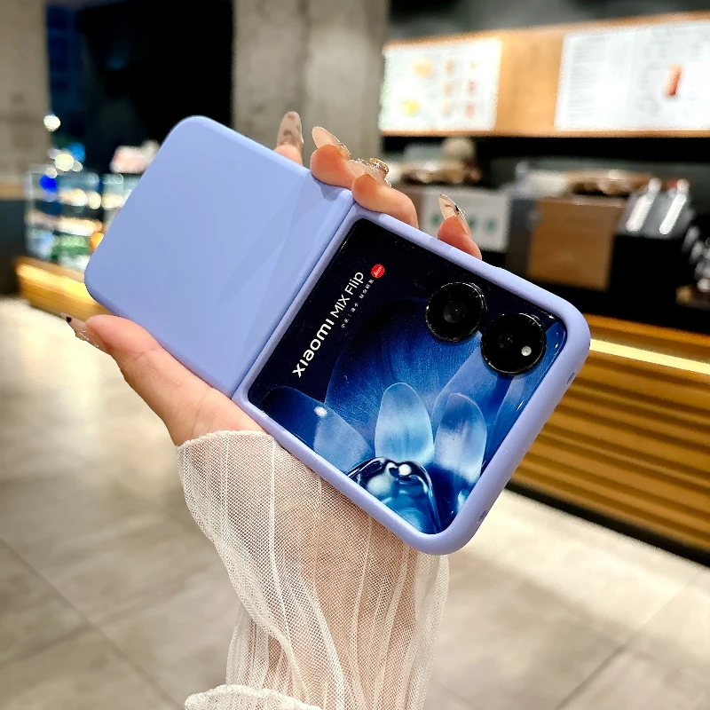 Solid Color Liquid Silicone Shockproof Case for Big Screen – 2-Piece Fashion Set