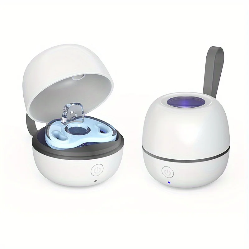 Portable Pacifier Disinfection Box Travel Rechargeable Cleans 180 Seconds bottle sterilizer