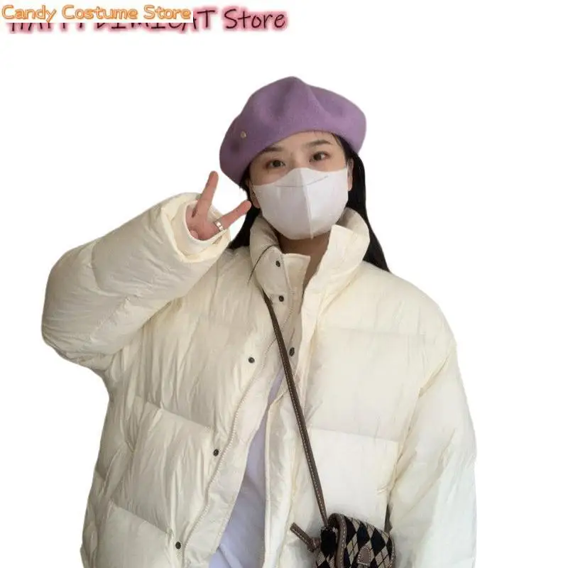 Women Warm Overcoat Winter Down Coat Parka Female  New Winter Duck Down Coat Parka Short Feather Warm Puffer Jacket