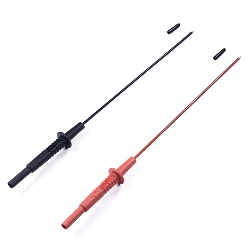 2Pcs Multimetro Penna 4Mm Banana Jack Test Probe Elettricista Riparazione Automatica Rilevamento Della Linea Plus Long Test Pin Jammer Signal Blocker