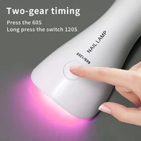 Rechargeable Handheld Nail Dryer UV LED Lamp For Gel Polish Nails Drying Manicure Tools Portable Nail Art Tool 18W Lights 2