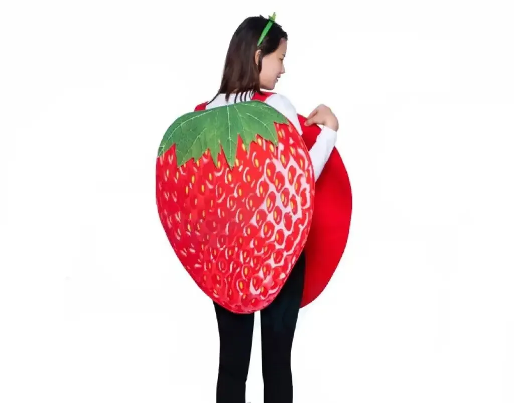 Costume Cosplay alla fragola per abbigliamento da festa alla