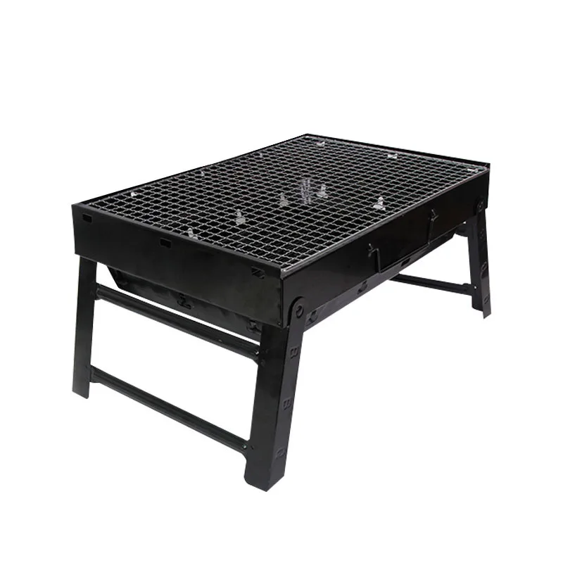

Outdoor stainless steel barbecue stove, thickened and foldable barbecue rack, portable and portable, simple barbecue stove
