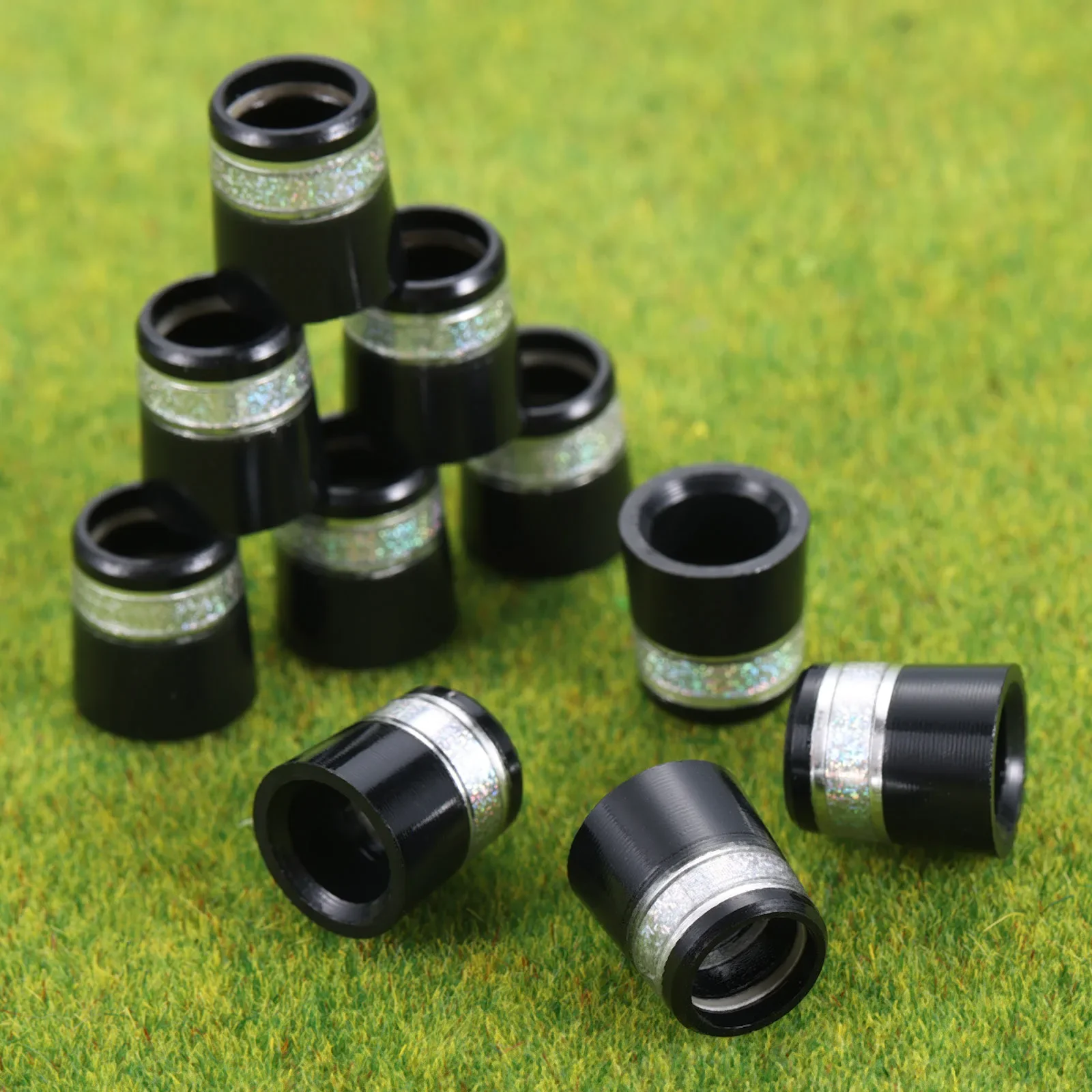 

10Pcs Plastic Golf Ferrules Tip Size 0.370 High Quality Golf Sleeve Ferrule for Golf Irons Club Shafts Accessories 9.3x15x13.7mm