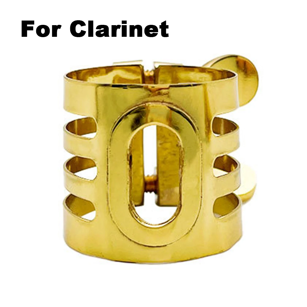Saxophone Ligature Clamp for Soprano Alto Tenor Sax Clarinet Mouthpiece clarinet and saxophone accessories,saxophone and clarinet mouthpieces
