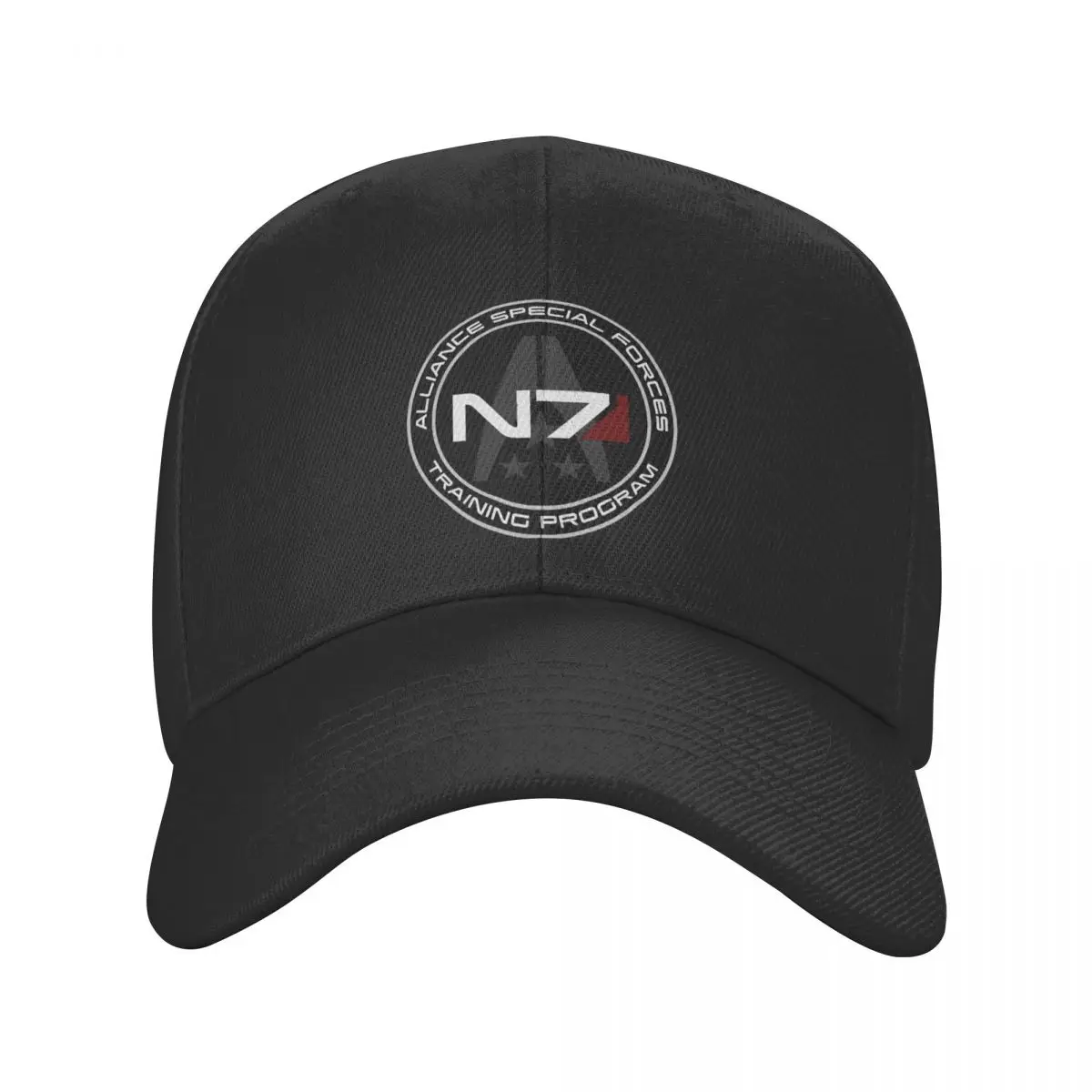 

Fashion Unisex Alliance Mass Effect N7 Baseball Cap Adult Video Game Adjustable Dad Hat Men Women Hip Hop Snapback Caps