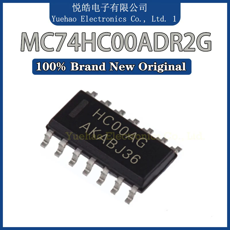 

10PCS MC74HC00ADR2G MC74HC00ADR2 MC74HC00ADR 74HC00ADR2G MCU New Original SOP-14 IC Chip
