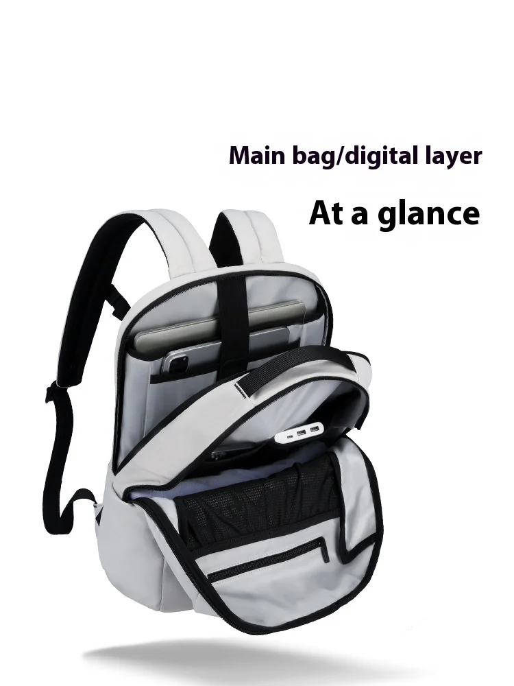 Men's Casual Backpack Commuter Travel Bag