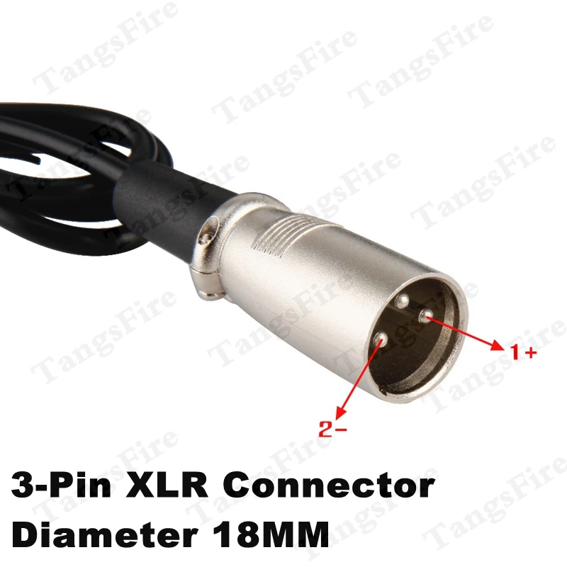 Battery Charger Output 42V 5A Lithium for 36V Electric Bicycle Li-ion Battery Pack XLR Connector