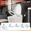 Smart Toilet, Tankless Smart Toilet With Bidet Built In, One-piece Bidet Toilet Seat, Auto Flush, Auto Open & Auto Close 2