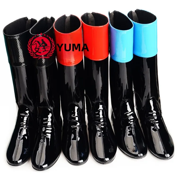 Gentleman's High-Tube Riding Boots Luminous Leather  Racing Boots Equestrian Equipment for Adults And Teenagers