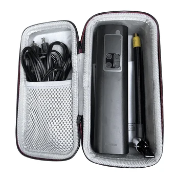 최신 하드 EVA 야외 여행 운반 상자 보관 가방 케이스 커버, Baseus 자동차 팽창기 펌프용, 12V 스마트 전기 자동차 타이어 펌프