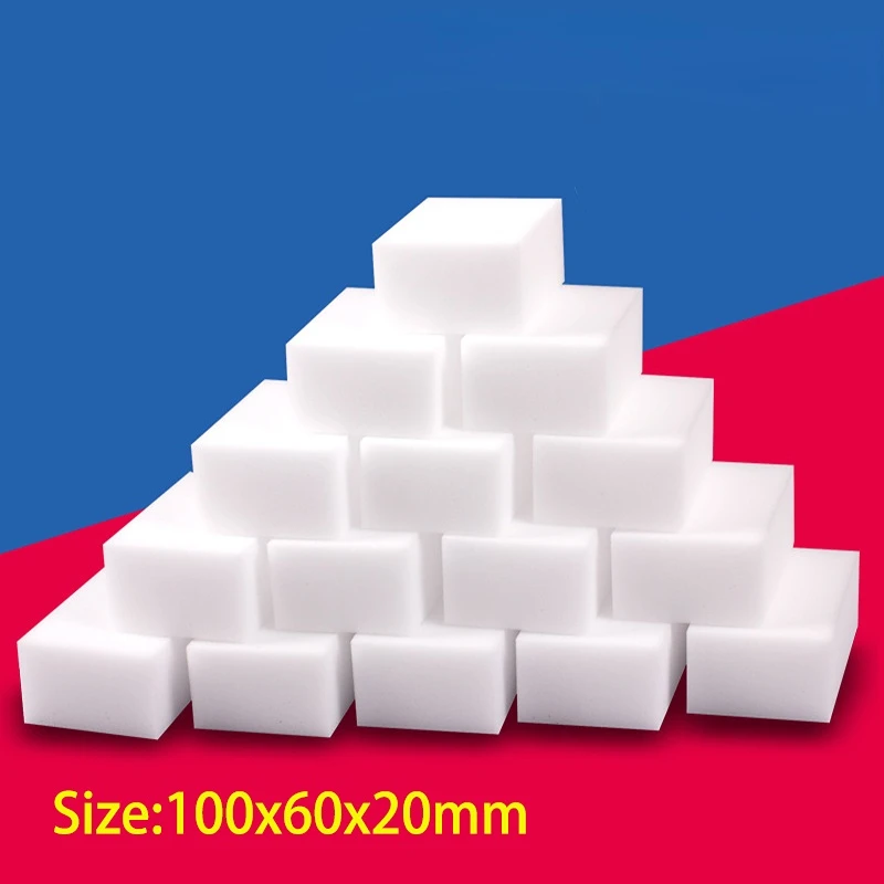 

Eponge magique en mélamine,dimensions 100x60x20 mm, accessoire de cuisine et de salle de bain, outil de nettoyage, gommage