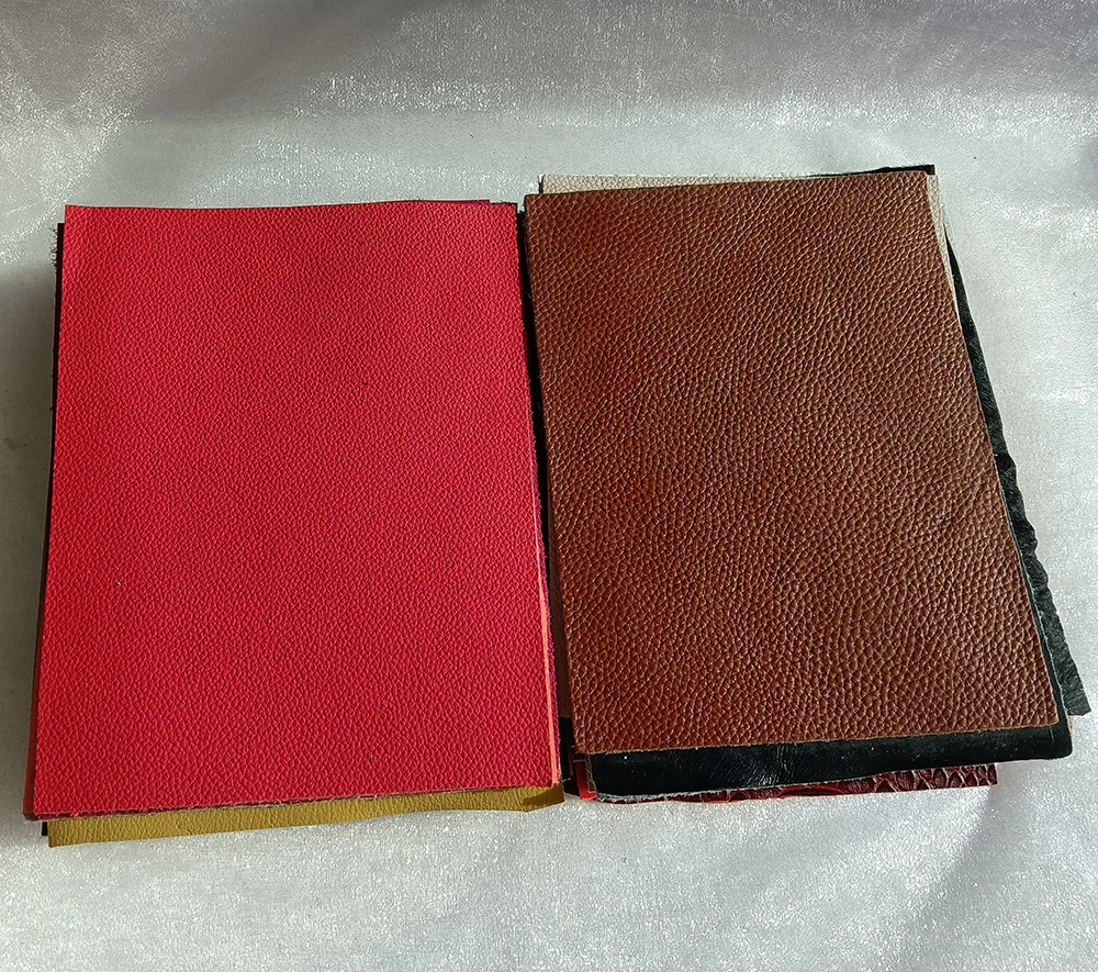 야채 무두질 소가죽 소재 패브릭 조각, 가구용 리얼 가죽, DIY 아트 공예, 재봉 액세서리