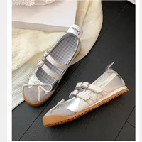 Women Flats Bow Ballet Dance Mary Jane Shoes Summer Autumn Girls Sandals Fashion New Dress Designer Casual Shallow Footwear - Image 4