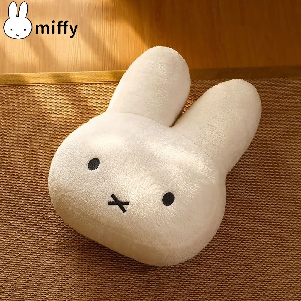 Cute Miffy Kawaii Plush Pillow Doll Creative Room Decoration Sweet Cartoon Toys Ornament Birthday Gift