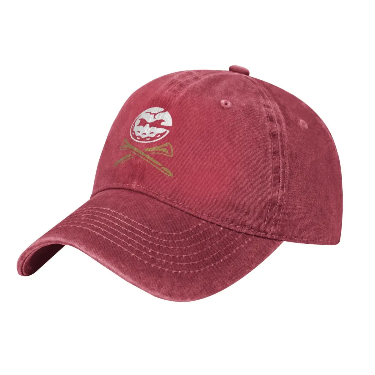 Crushers LIV-GC Golf 54 Merch Fitted Fashion Baseball Cap