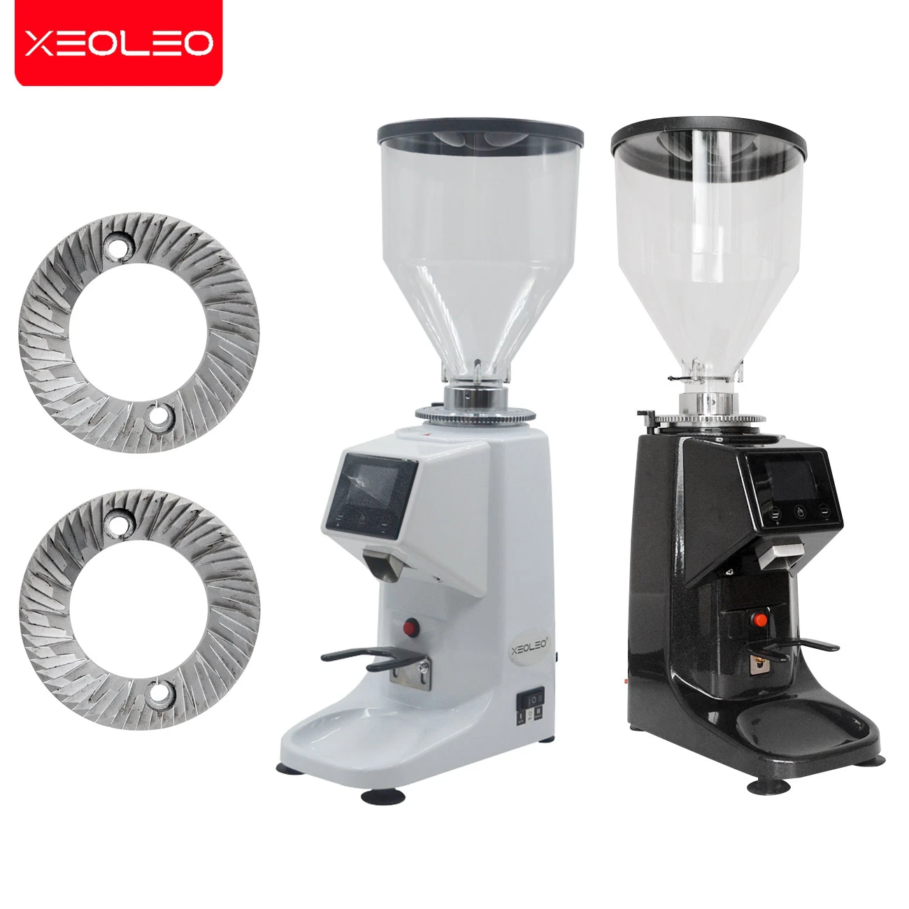 XEOLEO Electric Coffee grinder 200W Espresso coffee grinder Flat