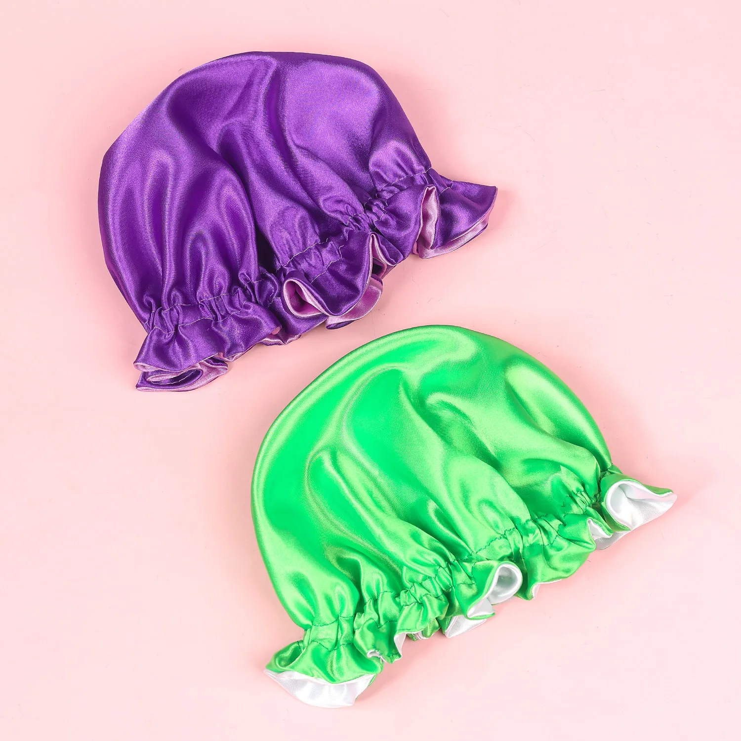 Child Girl Satin Silk Sleeping Cap for Children Baby Hair Bonnet for Sleeping Baby Silk Bonnet Double Layer Octopus Hair Cap Scbd9edfca00542efb00f2fa6da477c723