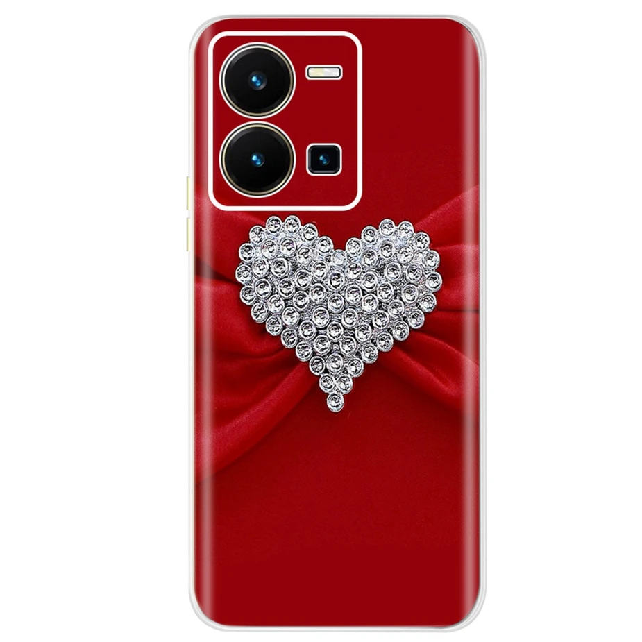 Cute Painted Silicone Soft Phone Case - Stylish Protector Shell