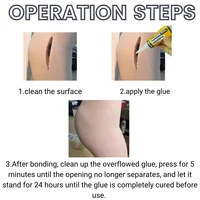 กาวติดแน่นสําหรับซิลิโคน พลาสติก โลหะ แก้ว - ซ่อมตุ๊กตาซิลิโคน เทียม ผิวปลอม ของเล่น และอื่นๆ 6