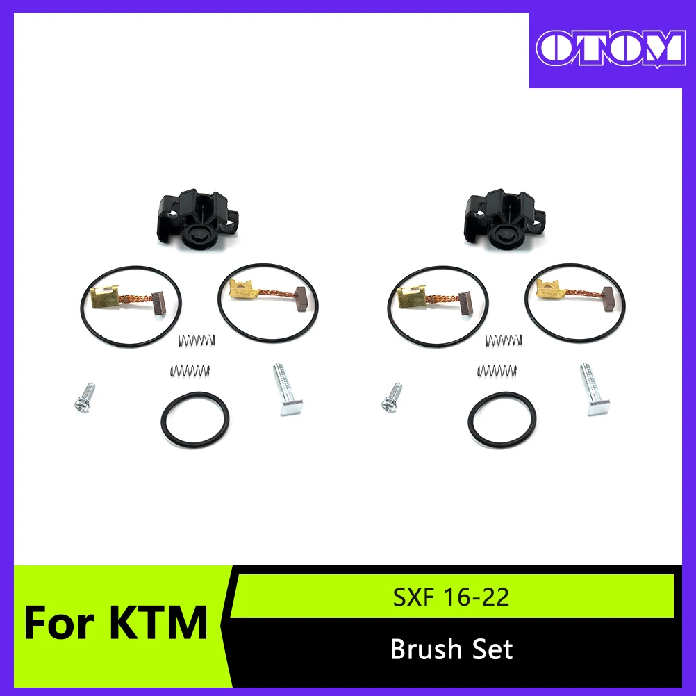 Motorcycle Starter Motor Repair Carbon Brush Set For KTM HUSQVARNA EXCF SXF XCF FC FE FX 250 350 Engine Accessories 79240001000