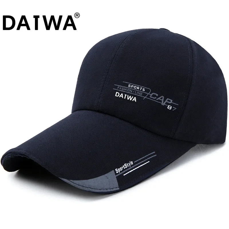 Datwa 여름 야외 스포츠 유니섹스 낚시 모자, 조절 가능한 자외선 차단 햇빛가리개, 캠핑 등산 캐주얼 낚시 야구 모자