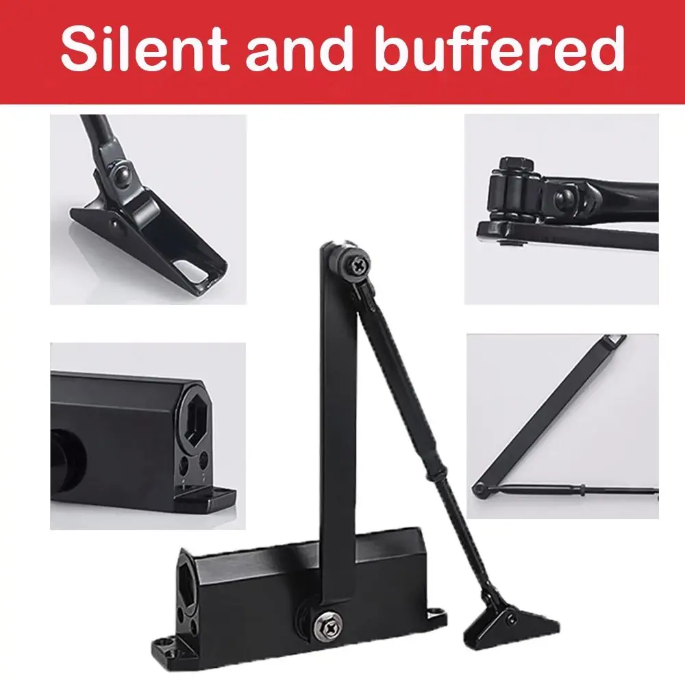 New Automatic Door Closer 25KG To 85KG Protective Holder Soft Closing Mute er