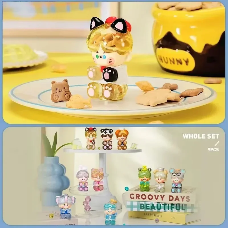 팝마트 피노 젤리 인 유어 라이프 시리즈 오리지널 블라인드 박스 미스터리 박스 추측 백 장난감 인형 귀여운 애니메이션 피규어 오너먼트 컬렉션