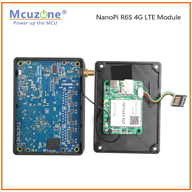 NanoPi R6S 4G LTE  ̹  CAT4 NL668-EU ZTE CAT4-EU   friendlywrt qualcomm 4G LTE 