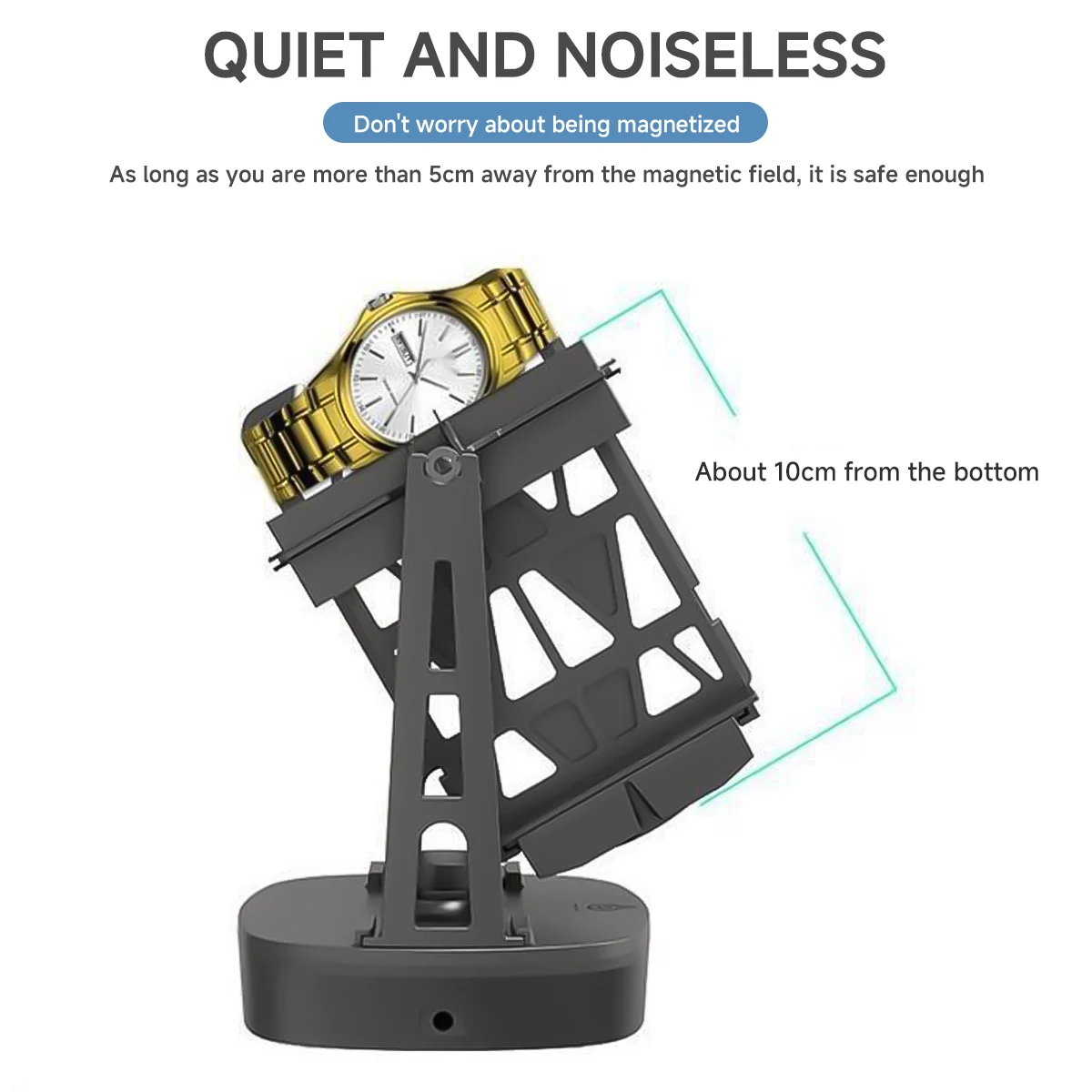 Automatic Watch Winder Self-Winding Device Watches Mechanical Rotomat Wind-Up Small Watch Shaker Mechanical Winding Device