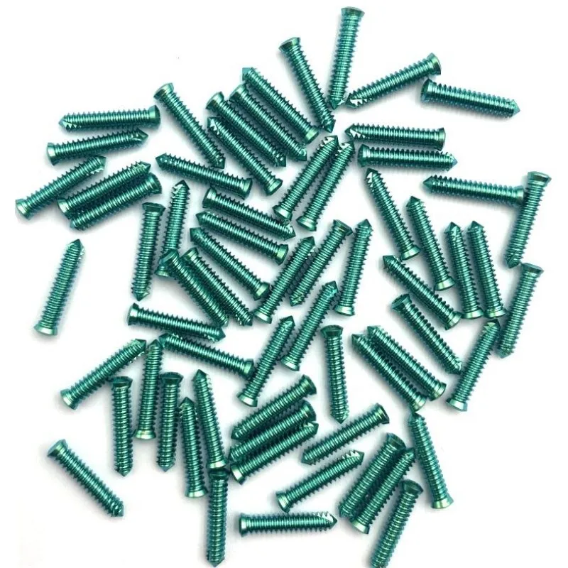 Titanium Alloy Self Tapping Locking Screws For Small Animals And Pets B1.6/2.4/3.2