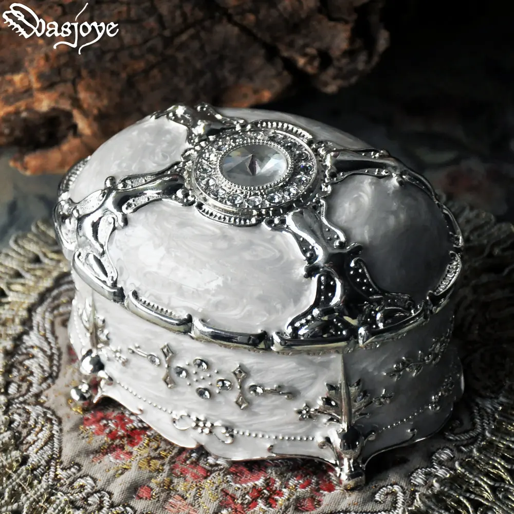 Flower Knows Same Eden Fox Retro European Korean Princess Jewelry Box Large-capacity Jewelry Storage Box Ring