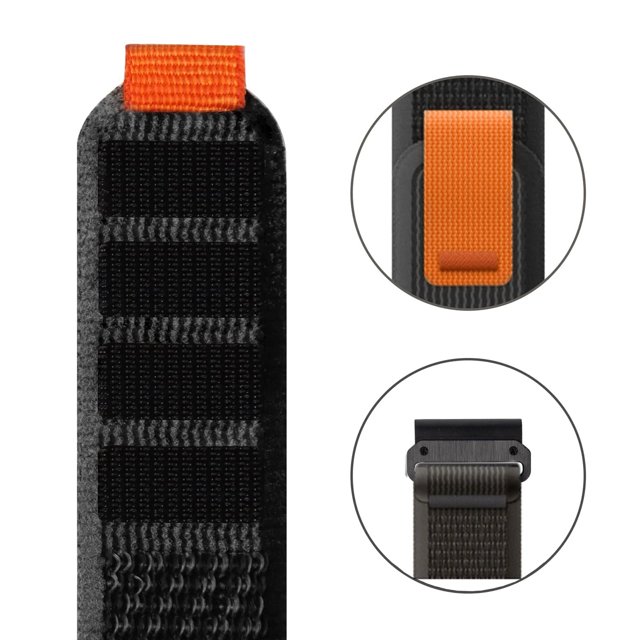 Premium Easy Fit Nylon Trail Strap - Quick Release Watch Band Bracelet
