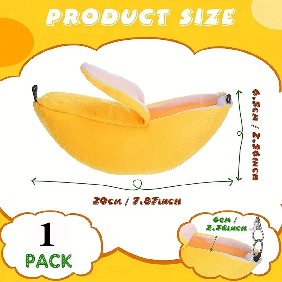 Hamster Hammock for Winter Warmth Pet Hammock Pet Cotton Nest Suspended