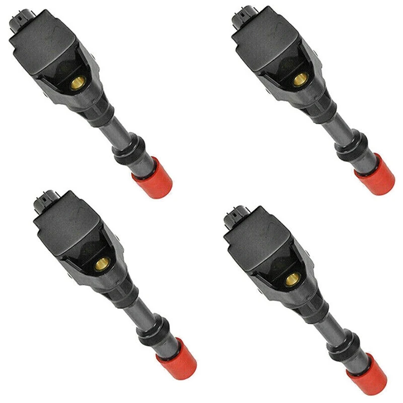 

4Pcs Ignition Coils Replacement Car Accessor For 2003-2011 Honda Civic Hybrid 1.3L UF374 5C1405 30520-PWA-003