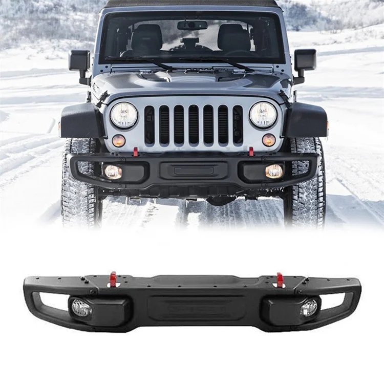 Spedking JL 2018 Car Offroad 4x4 Auto Accessories steel 10th anniversary front bumper for Jeep Wrangler