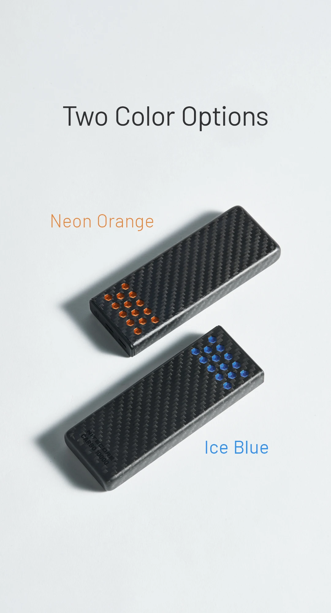 10000mAh CARBO 10000 Gen2 30W max Output Carbon Fiber Mobile Power Bank Professi