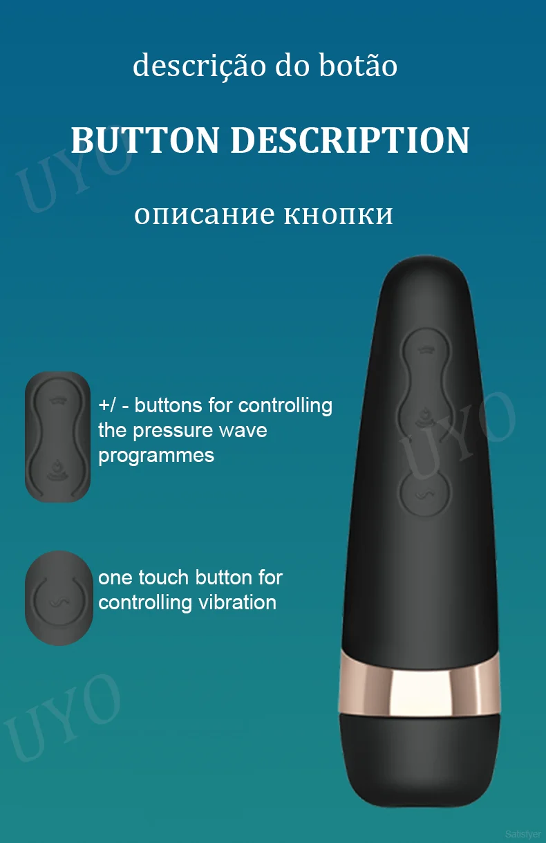 Вибромассажер Satisfyer Threesome 3 для стимуляции клитора и сосков, розовый 4037158PNK - Satisfyer - Мини-вибраторы - Купить