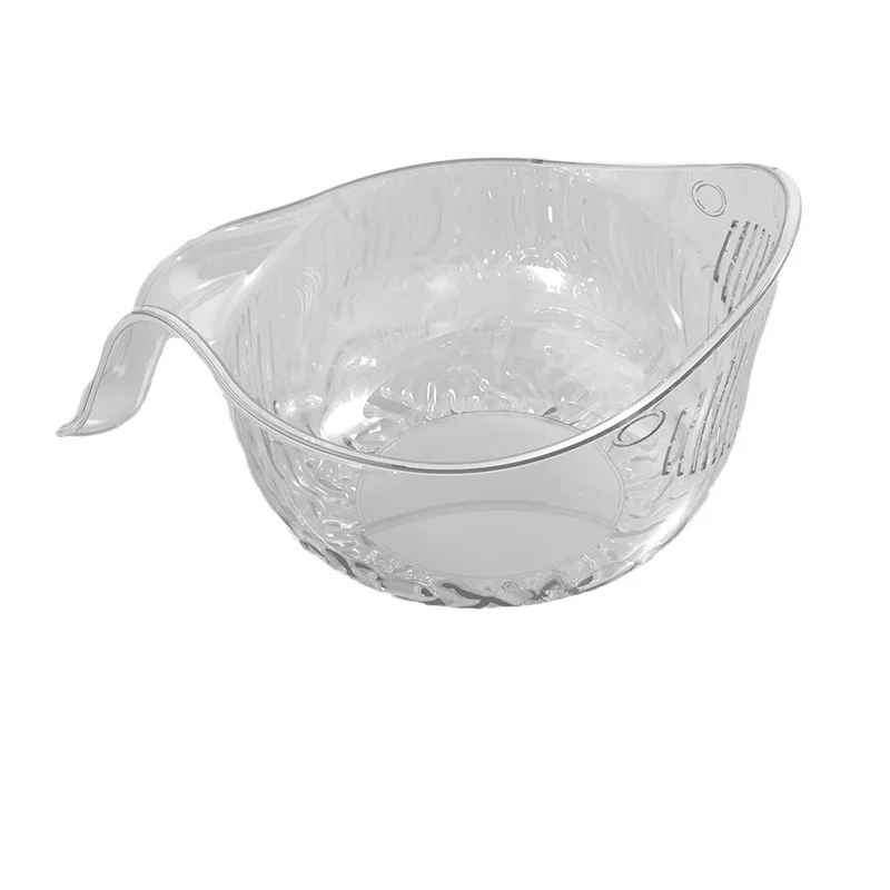 

Multi Functional Drain 2024 New Fruit Cleaning Bowl With Strainer Container Kitchen Food Catcher Drainer Fruit Rinser